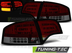 AUDI A4 B7 11.04-03.08 SEDAN RED SMOKE LED Tuning-Tec Hátsó Lámpa (LDAUG8)
