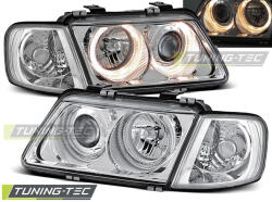 AUDI A3 Angel Eyes króm 08.96-08.00 Tuning-Tec Fényszóró (LPAU08)