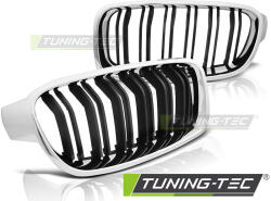  BMW F30 / F31 10.11- M3 LOOK CHROME BLACK Tuning-Tec Hűtőrács (GRBM86)