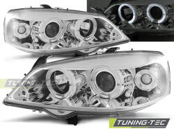  OPEL ASTRA G 09.97-02.04 Angel Eyes króm Tuning-Tec Fényszóró (LPOP12)