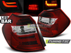  BMW E87/E81 04-08.07 RED WHITE LED BAR Tuning-Tec Hátsó Lámpa (LDBM82)