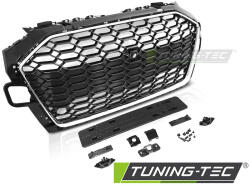  AUDI A4 B9 20- CHROME BLACK PDC Tuning-Tec Hűtőrács (GRAU79)