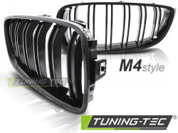  BMW F32 13- M4 LOOK GLOSSY BLACK Tuning-Tec Hűtőrács (GRBM53)