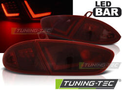 Seat LEON 03.09-13 RED SMOKE LED BAR Tuning-Tec Hátsó Lámpa (LDSE32)