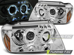 Jeep GRAND CHEROKEE Angel Eyes króm 99-05.05 Tuning-Tec Fényszóró (LPCH03)