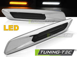 BMW E60/ E90/ E92/ E82 LED F10 STYLE SMOKE SILVER Tuning-Tec Oldalsó irányjelző (KBBM33)