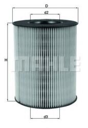 Mahle Original Filtru aer MERCEDES A-CLASS (W168) (1997 - 2004) MAHLE ORIGINAL LX 794