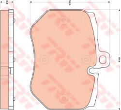 TRW Set placute frana, frana disc AUDI A6 (4F2, C6) (2004 - 2011) TRW GDB1848