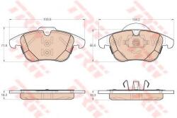 TRW Set placute frana, frana disc FORD MONDEO IV (BA7) (2007 - 2016) TRW GDB1960