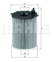 Mahle Original Filtru ulei PEUGEOT 206+ (T3E) (2009 - 2016) MAHLE ORIGINAL OX 171/2D