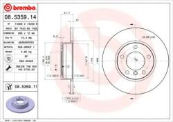 BREMBO Disc frana BMW Seria 3 Touring (E36) (1995 - 1999) BREMBO 08.5359. 11