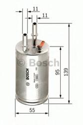 Bosch Filtru combustibil VOLVO S60 II (2010 - 2016) BOSCH F 026 403 014