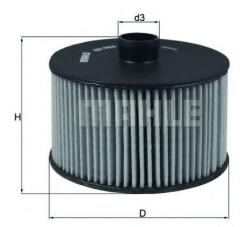 Mahle Original Filtru ulei RENAULT MEGANE III Cupe (DZ0/1) (2008 - 2016) MAHLE ORIGINAL OX 968D