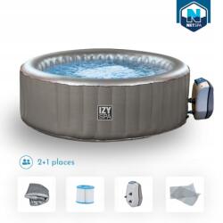 NETSPA Jacuzzi Felfújható hidromasszázs medence kerek Netspa 650L 3 fő részére (3700691410658)