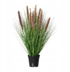 Kaemingk Műnövény Pampas Fű barna dekoratív cserépben 68cm (8720725125568)
