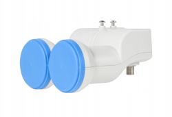 Lnb Cabletech dual single konverter 0.5dB gold (5901436755425)