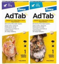 AdTab Rágótabletta 48 mg 2-8 kg 3 db