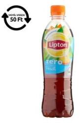 Lipton Üdítőital szénsavmentes LIPTON Ice Tea Barack Zero 0, 5L DRS (411204227)