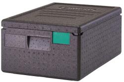 Cambro EPP160 felültöltős thermoláda, 35, 5 liter, 1x GN 1/1, 25, 7x40x60cm - fekete (EPP160)