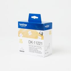Brother DK11221 etikett 23x23mm 1000 db etikett/doboz fekete/fehér (DK11221) - web24