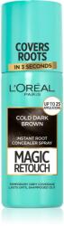 L'Oréal Magic Retouch spray instant pentru camuflarea rădăcinilor crescute culoare Cold Dark Brown 75 ml