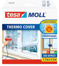 TESA Ablakszigetelő fólia, 1, 5 m x 1, 7 m, TESA "tesamoll® (05430-00000-01)