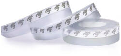AVSeal Szilikon szalag ajtó tömítés hőszigetelő 25-35-45 mm széles 1 méter hosszú lapos profil áttetsző színben