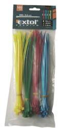 Extol Premium kábelkötegelő 4 színű 2, 5×100 mm 100 db (8856192)