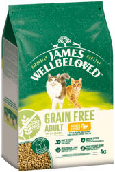 James Wellbeloved 4kg James Wellbeloved Grain Free Adult Cat Hypoallergenic pulyka száraz macskatáp