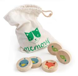 Tender Leaf Dřevěné pexeso Clever Cat Memory Game (TL8403)