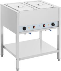 Royal Catering Bain marie - 1265 W - 2 x GN 1/1 - alappal - Royal Catering (RCCD-1/1 2X200)