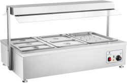 Royal Catering Bain Marie - 6 GN - hús tartóval (RCBM-6D)