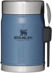 STANLEY Stanley termosz 400ml + kanál / villa, Hammertone Lake, kék (10-09382-081)