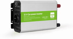 Gembird EG-PWC1200-01 power adapter/inverter Auto 1200W Aluminium, Black (EG-PWC1200-01) - vexio