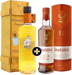 PENDERYN Icons of Wales No. 11 Patagonia 0, 7l 43% Fa GB + Glenfiddich 12 Years Old Triple Oak 0, 7l 40%