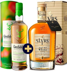 Glenfiddich Orchard Experience 0, 7l 43% GB + SLYRS Single Malt Whisky Classic 0, 7l 43%