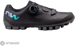 Northwave Hammer Plus Wmn női tornacipő, Fekete/Iridescent (40-es méret)