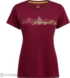 La Sportiva Peaks női póló, redwood (XS)