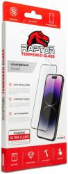SWISSTEN Raptor Diamond Ultra Clear Apple iPhone 16e 3D üvegfólia - edzett, fekete (84501853)
