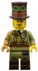 LEGO® Minifigurák Steampunk feltaláló - kiegészítő nélkül col460 (col460)