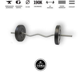 GazoFitness GazoFitness® Francia Rudas Súlyzó 22 Kg