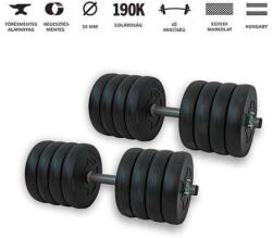 GazoFitness - Magyar súlyzó GazoFitness® Kézi Súlyzó 2_22 Kg (42Kg)