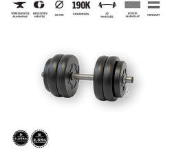 GazoFitness GazoFitness® Kézi Súlyzó 13, 5Kg