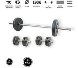 GazoFitness GazoFitness® Hardcore Készlet 23 Kg