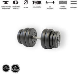 GazoFitness GazoFitness® Kézi Súlyzó 1 x 16 Kg (Össz: 16 Kg. )