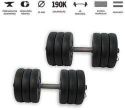 GazoFitness GazoFitness® Kézi Súlyzó 2_33 Kg (66Kg)