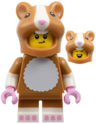 LEGO® Minifigurák Hörcsög jelmezes rajongó - kiegészítő nélkül col449 (col449)