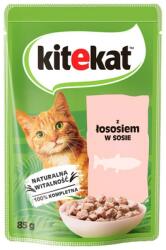 Kitekat Lazac mártásban 85 g felnőtt macskák számára