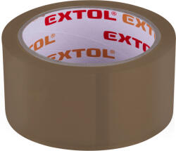 Extol Craft ragasztószalag barna/Havanna, csendes lefutású (low noise) 48mmx66m, vastagság: 0, 05mm