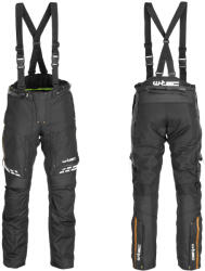 W-TEC Férfi motorkerékpáros nadrág W-TEC Spirital 5XL fekete-narancs (21048-5XL-2)